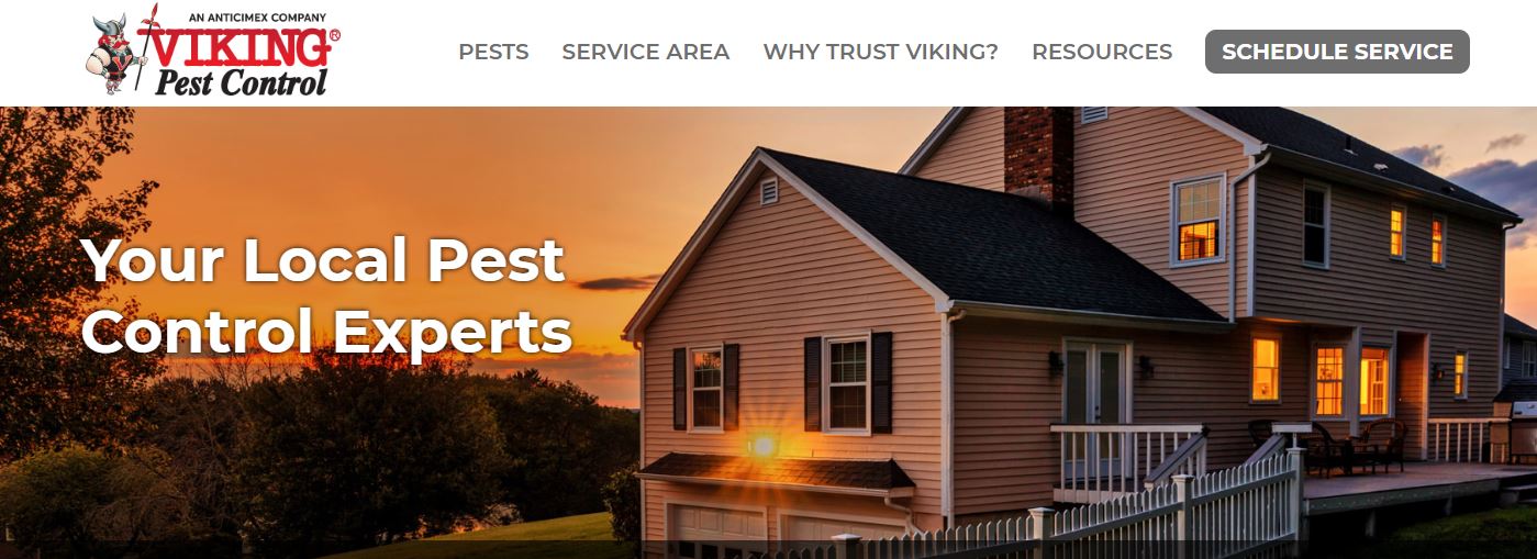 Viking Pest’s New Website